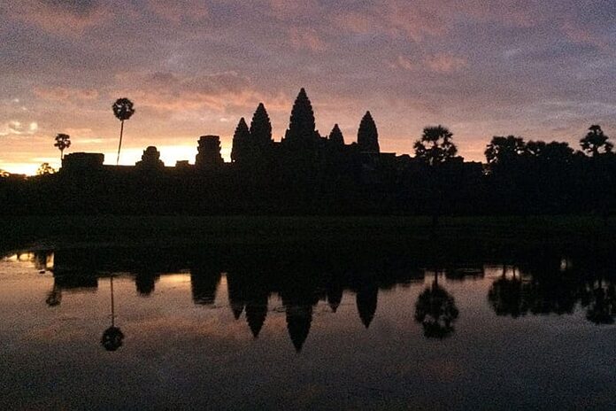 Temple d'Angkor Wat au Cambodge