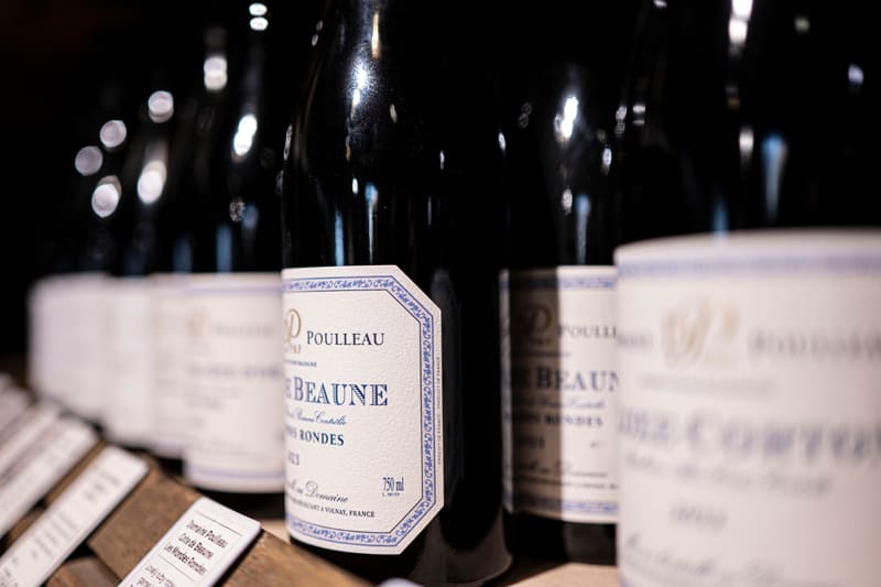 Bouteilles de Côte de Beaune