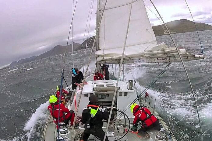 Passage du Cap Horn en voilier