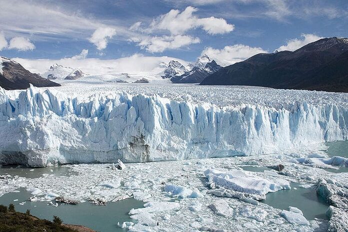 Glacier Perito Moreno en Argentine