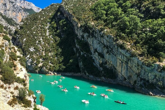 Gorges du Verdon en France