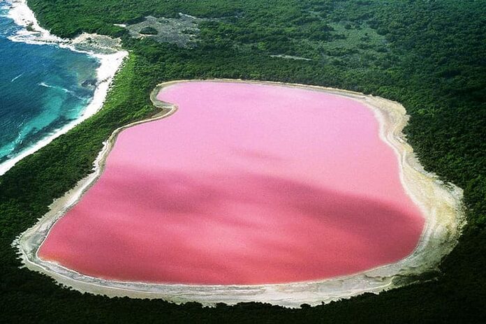 Lac Hillier en Australie