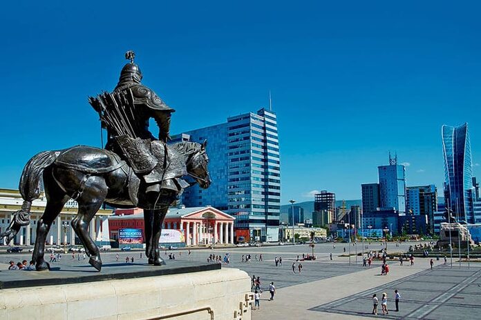Oulan-Bator en Mongolie