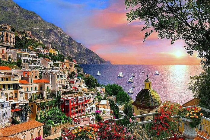 Positano en Italie