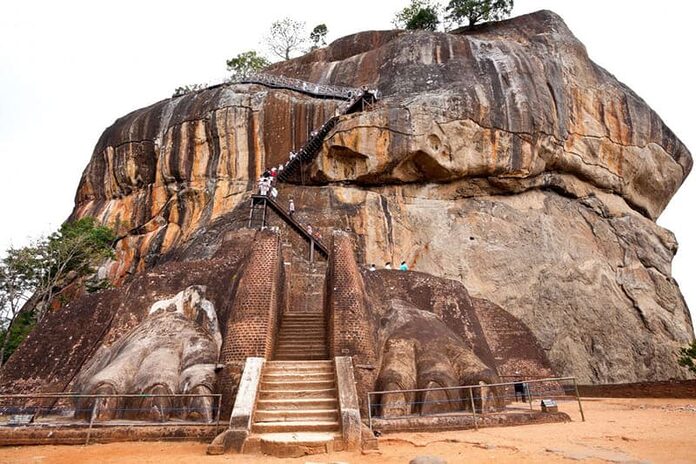 Sigirîya, ou Rocher du Lion, au Sri Lanka