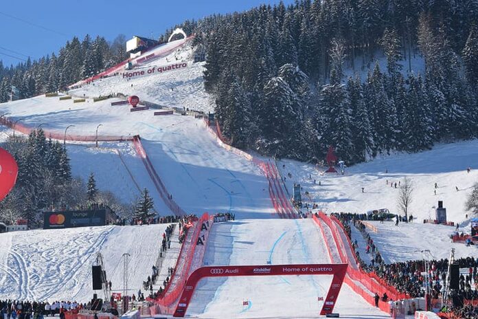 Streif à Kitzbuhel en Autriche
