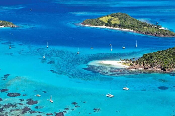 Tobago Cays à Saint Vincent et les Grenadines