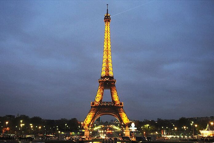 Tour Eiffel à Paris en France