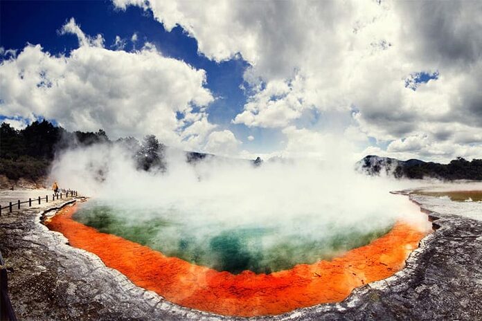 Wai-O-Tapu en Nouvelle Zélande