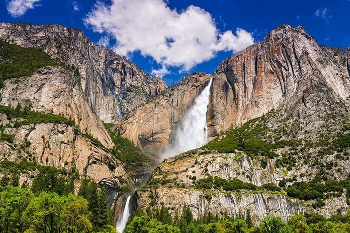 Parc national de Yosemite en Californie aux Etats-Unis